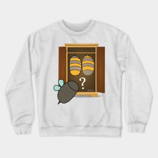 Beekeeper Funny Bee Don't know what to wear ! Made By Mimiw Crewneck Sweatshirt